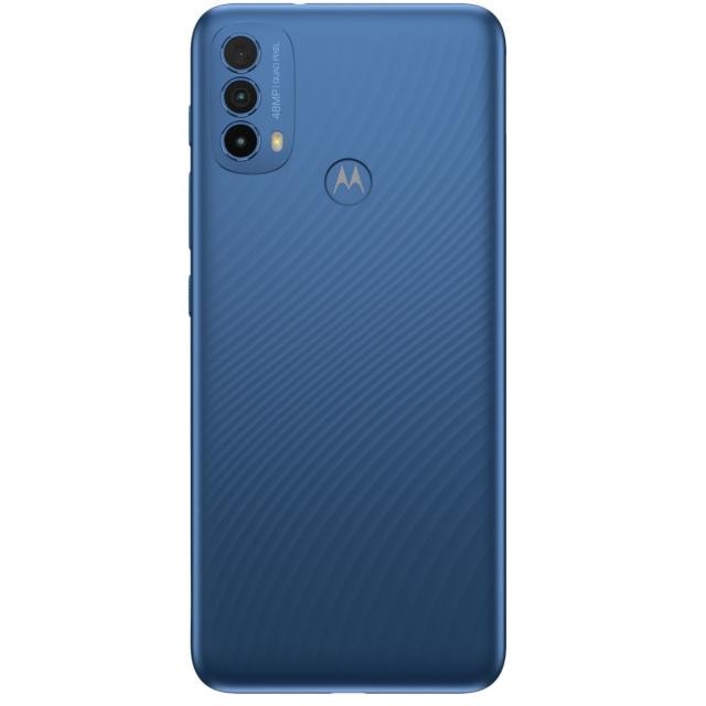 Motorola Moto E30 - 4G smartphone - SIM doble - RAM 2 GB / Memoria interna 32 GB - microSD slot - pantalla LCD - 6.5" - 1600 x 720 píxeles (90 Hz) - 3 x cámaras traseras 48 MP, 2 MP, 2 MP - f