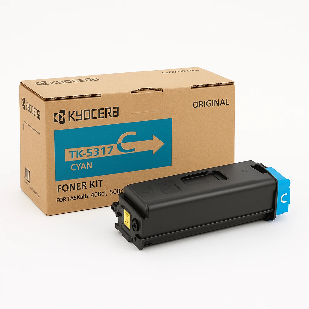 Kyocera TK 5317C - Cián - original - caja - cartucho de tóner - para TASKalfa 408ci, 508ci