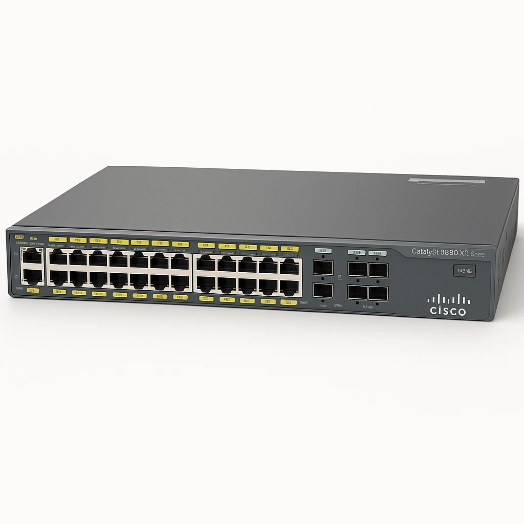 Cisco Catalyst 2960XR-24PS-I - Conmutador - L3 - Gestionado - 24 x 10/100/1000 (PoE+) + 4 x Gigabit SFP - sobremesa, montaje en rack - PoE+ (370 W)