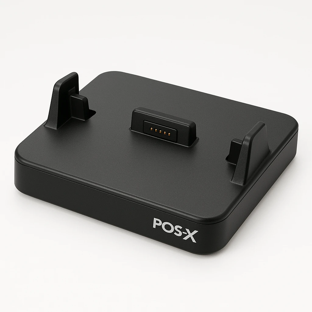 POS-X CR-RP3-CN1 - Base de carga de portátil - conectores de salida: 1 - para Custom P-RANGER RP100, RP300, RP310, RP340