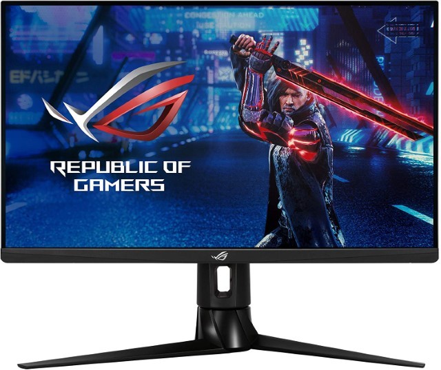 ASUS ROG Strix XG27AQ - Monitor LED - gaming - 27" - 2560 x 1440 WQHD @ 170 Hz - IPS - 400 cd/m² - 1000:1 - HDR10 - 1 ms - 2xHDMI, DisplayPort - altavoces