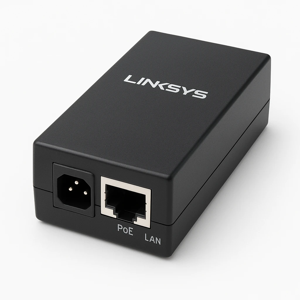 Linksys LAPPI30W - Inyector de corriente - CA 100-240 V - 30 vatios - conectores de salida: 1 - Conforme a la TAA - para Linksys AC1300, LAPAX3600C