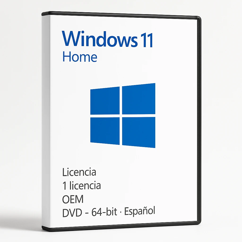 Windows 11 Home - Licencia - 1 licencia - OEM - DVD - 64-bit - Español
