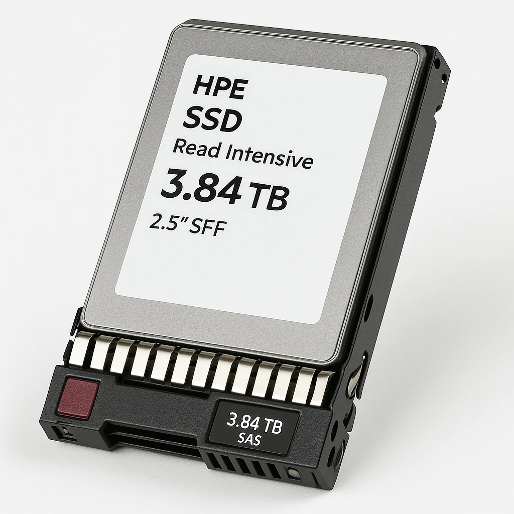 HPE - SSD - Read Intensive - 3.84 TB - hot-swap - 2.5" SFF - SAS 12Gb/s - para Modular Smart Array 1060 10GBASE-T iSCSI SFF, 1060 12Gb SAS SFF, 1060 16Gb Fibre Channel SFF. 2060 10GbE iSCSI S