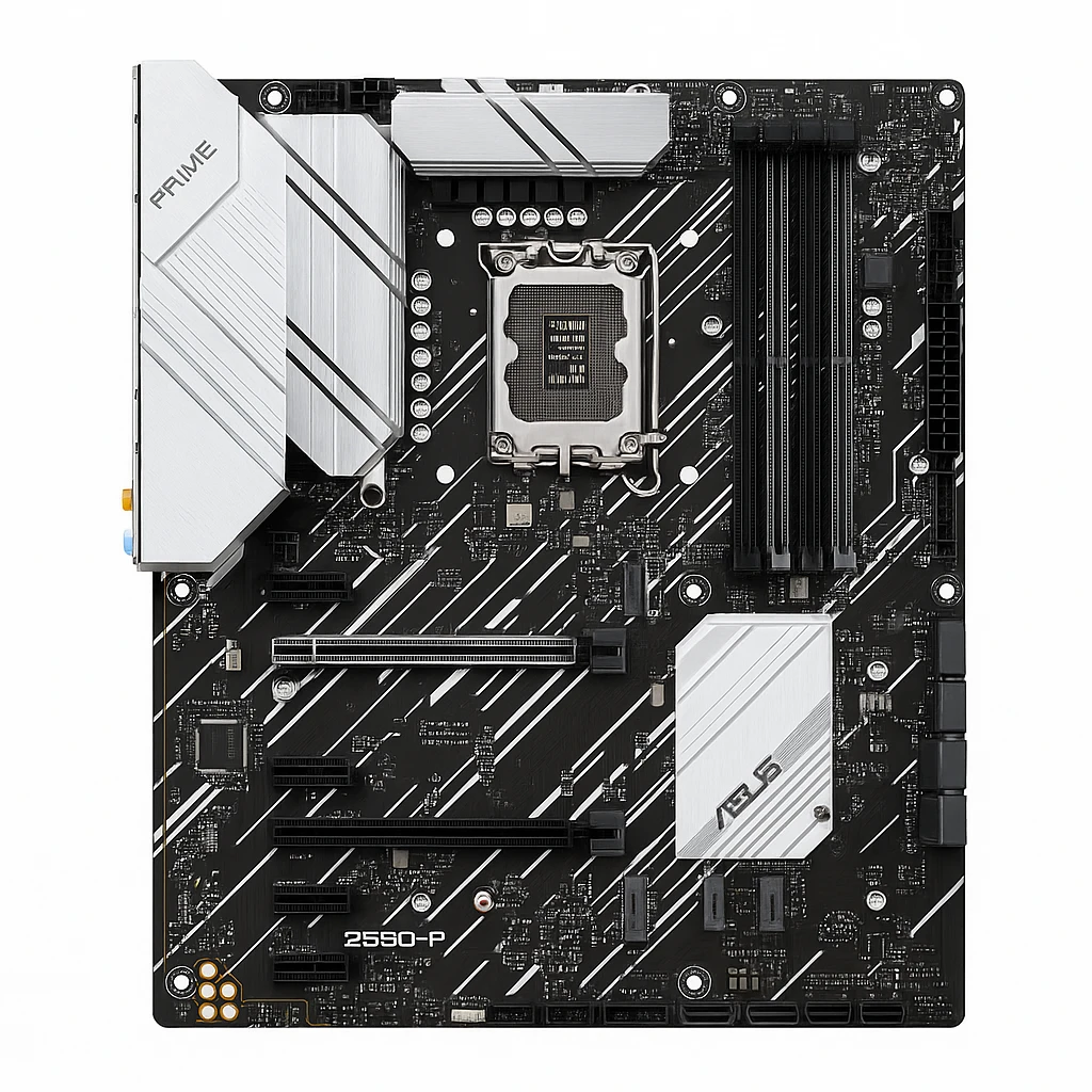 ASUS PRIME Z690-P - Placa base - ATX - Socket LGA1700 - Z690 Chipset - USB 3.2 Gen 1, USB-C Gen 2x2, USB 3.2 Gen 2, USB-C Gen1 - 2.5 Gigabit LAN - Tarjeta gráfica (CPU necesaria) - HD Audio (