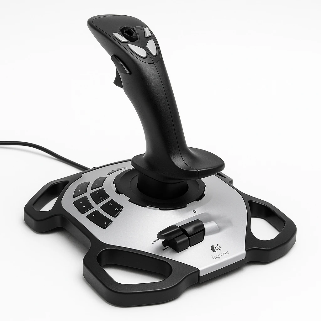 Logitech Extreme 3D Pro - Mando joystick - 12 botones - cableado