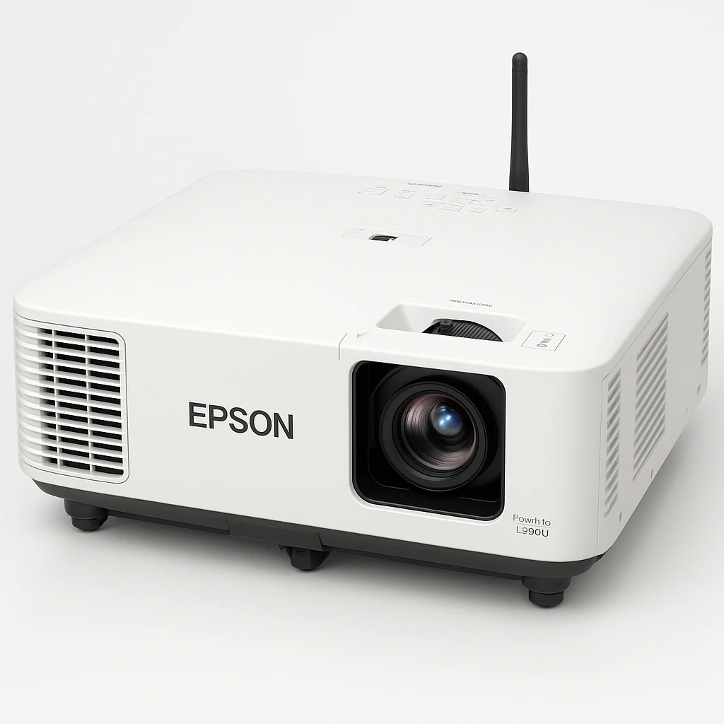 Epson PowerLite L530U - Proyector 3LCD - 5200 lúmenes (blanco) - 5200 lúmenes (color) - WUXGA (1920 x 1200) - 16:10 - 1080p - 802.11n inalámbrica/LAN/Miracast