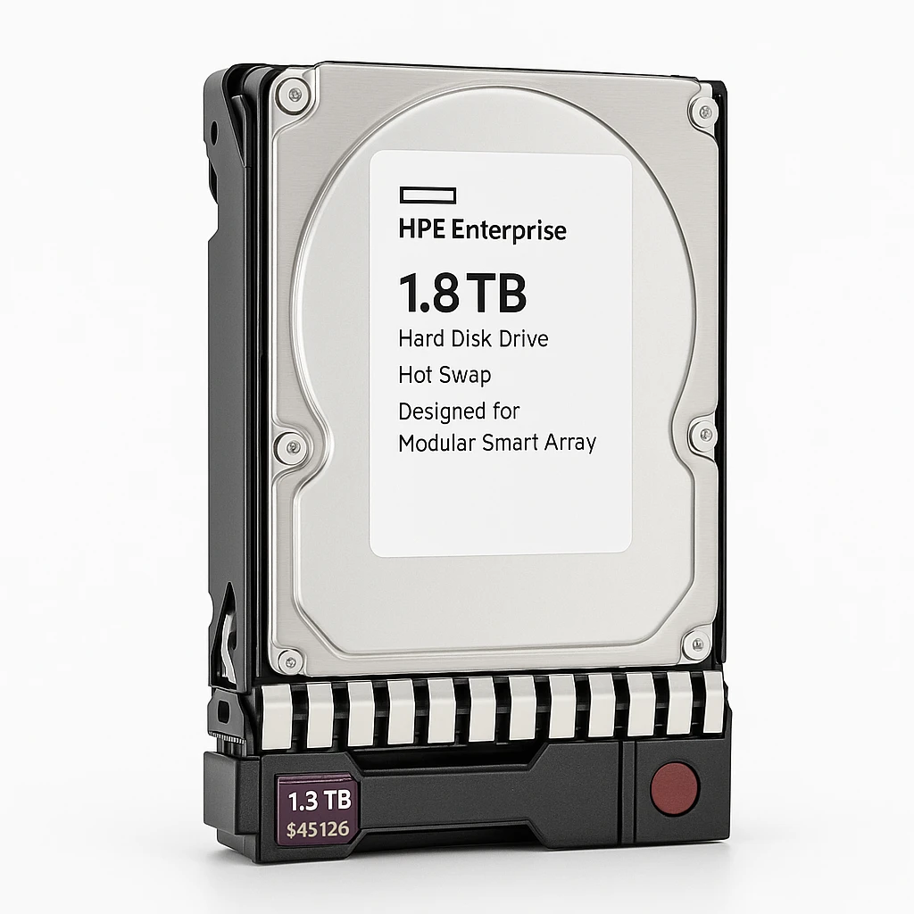 HPE Enterprise - Disco duro - 1.8 TB - hot-swap - 2.5" SFF - SAS 12Gb/s - 10000 rpm - para Modular Smart Array 1060 10GBASE-T iSCSI SFF, 1060 12Gb SAS SFF, 1060 16Gb Fibre Channel SFF, 2060 1