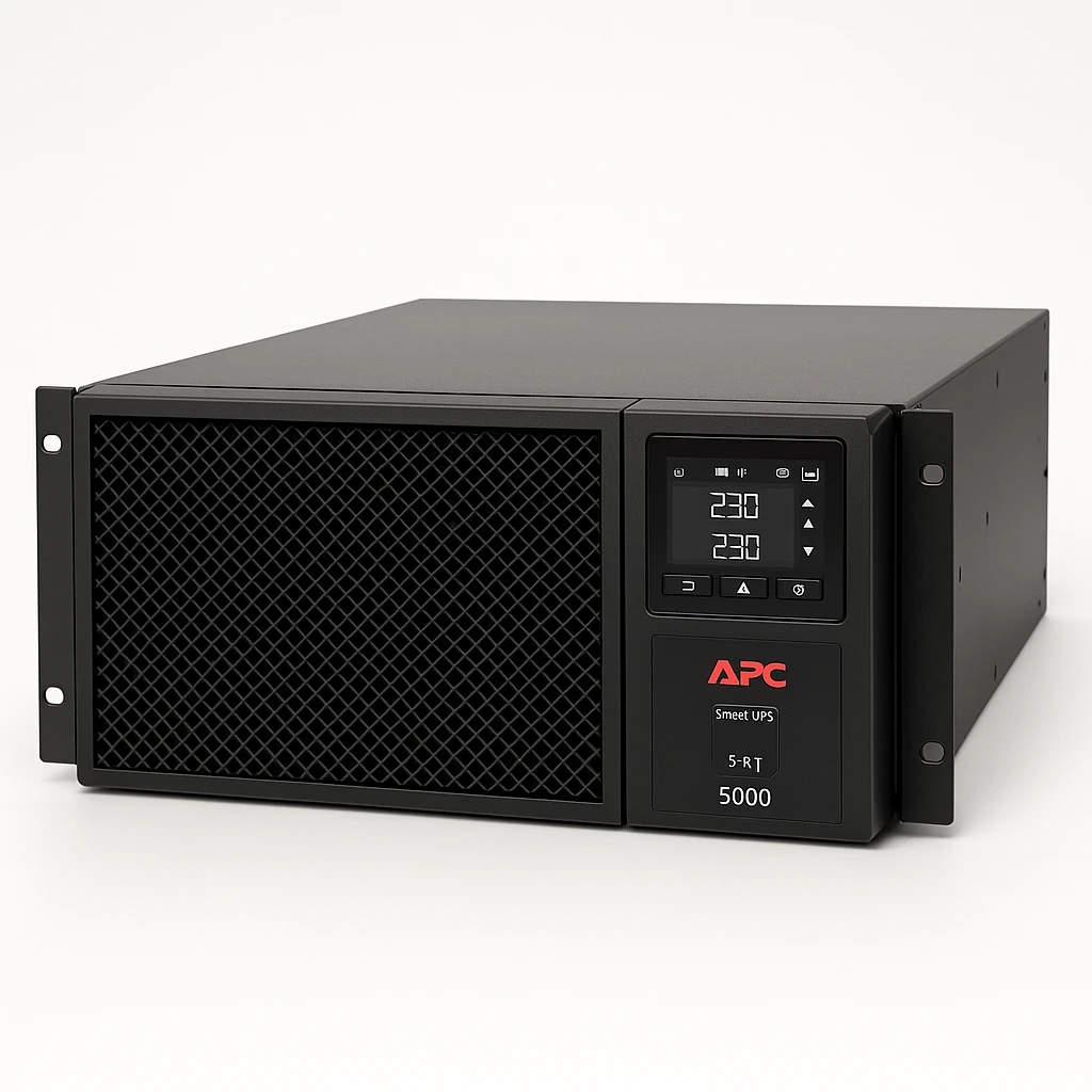 APC Smart-UPS SRT 5000VA - UPS (montaje en rack / externo) - CA 230 V - 4500 vatios - 5000 VA - Ethernet 10/100, USB - conectores de salida: 12 - 3U - negro - para P/N: SRT192BPUS, SRT192RMBP