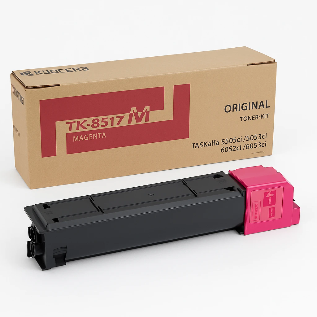 Kyocera TK 8517M - Magenta - original - cartucho de tóner - para TASKalfa 5052ci, 5053ci, 6052ci, 6053ci