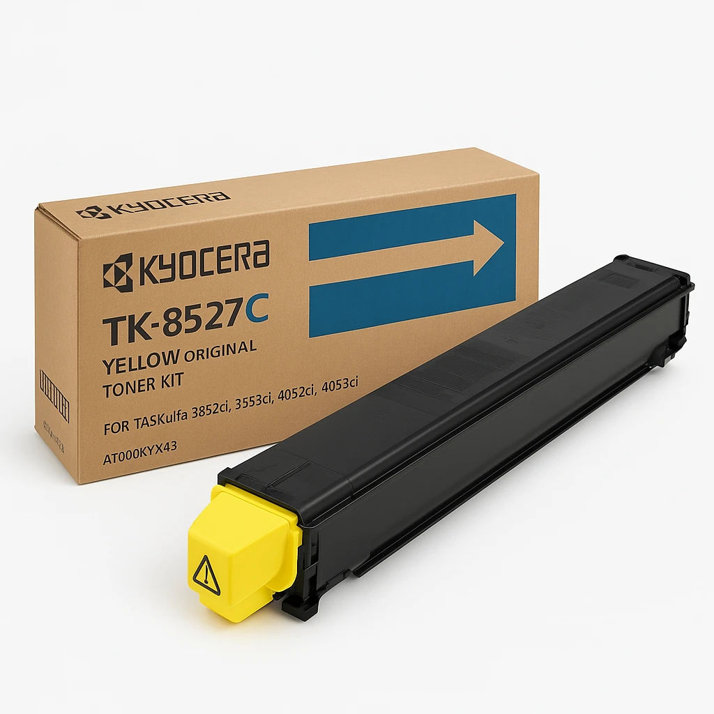 Kyocera TK 8527C - Amarillo - original - cartucho de tóner - para TASKalfa 3552ci, 3553ci, 4052ci, 4053ci