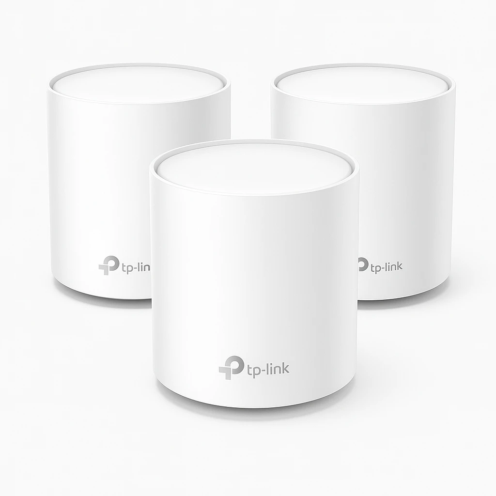 TP-LINK Deco X20 - Sistema Wi-Fi - (3 enrutadores) 1GbE - Wi-Fi 6 - Doble banda