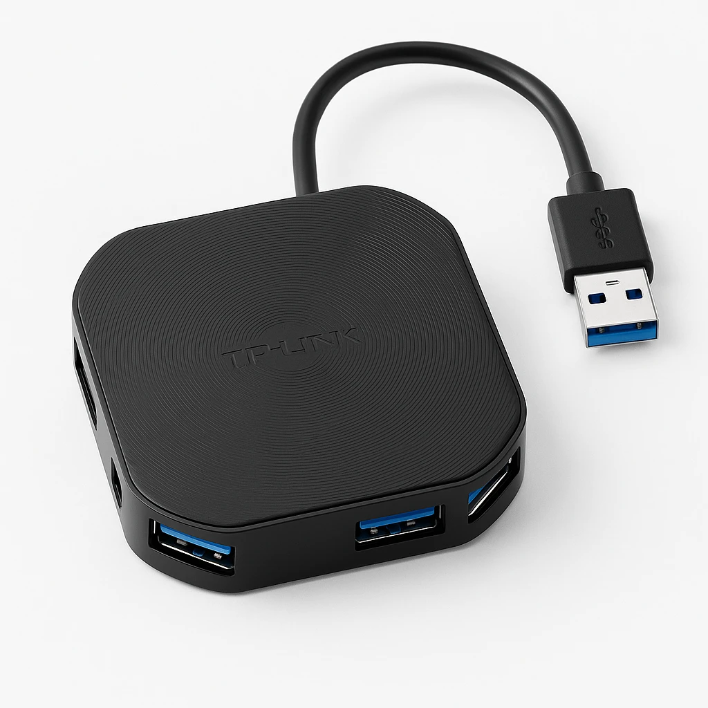 TP-Link UH400 - Hub - 4 x SuperSpeed USB 3.0 - sobremesa