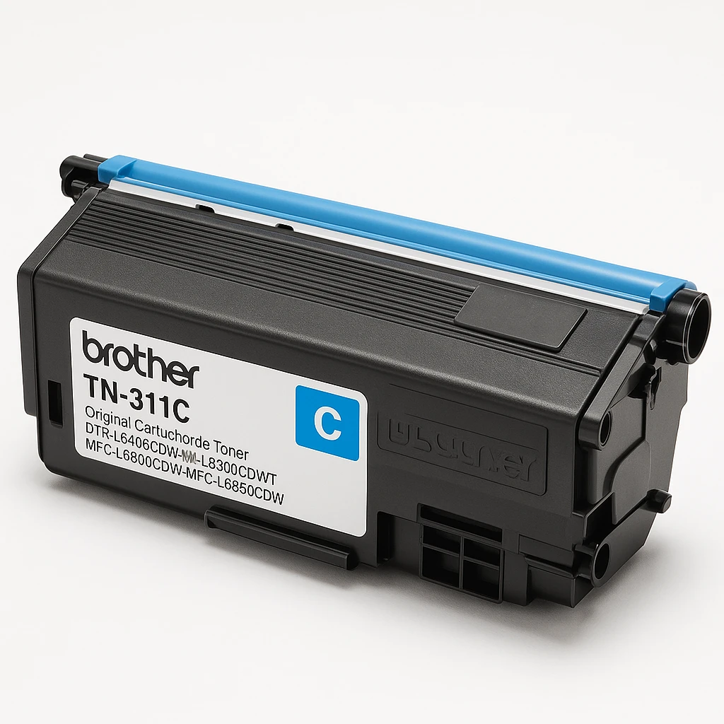 Brother TN311C - Cián - original - cartucho de tóner - para Brother DCP-L8400CDN, HL-L8350CDW, HL-L8350CDWT, MFC-L8600CDW, MFC-L8850CDW
