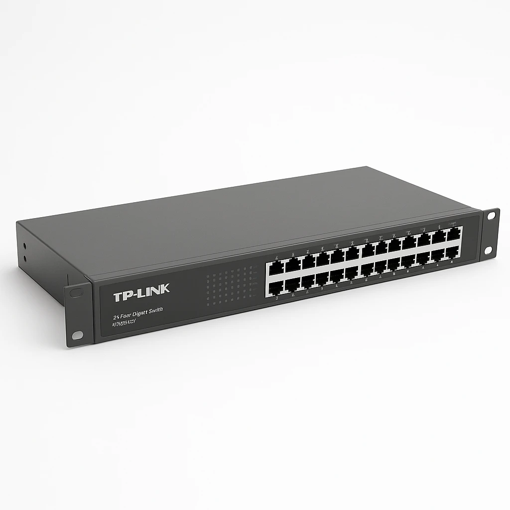TP-Link TL-SG1024 - Conmutador - 24 x 10/100/1000 - montaje en rack