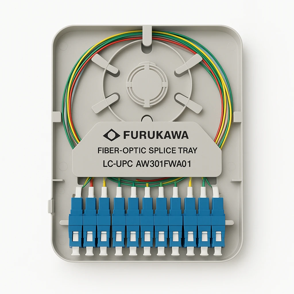 Furukawa - Fiber-optic splice tray - LC-UPC