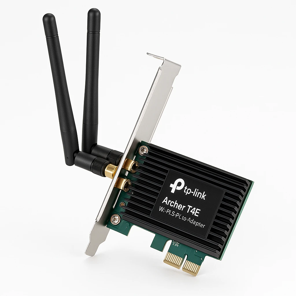 TP-Link Archer T4E - Adaptador de red - PCIe perfil bajo - Wi-Fi 5