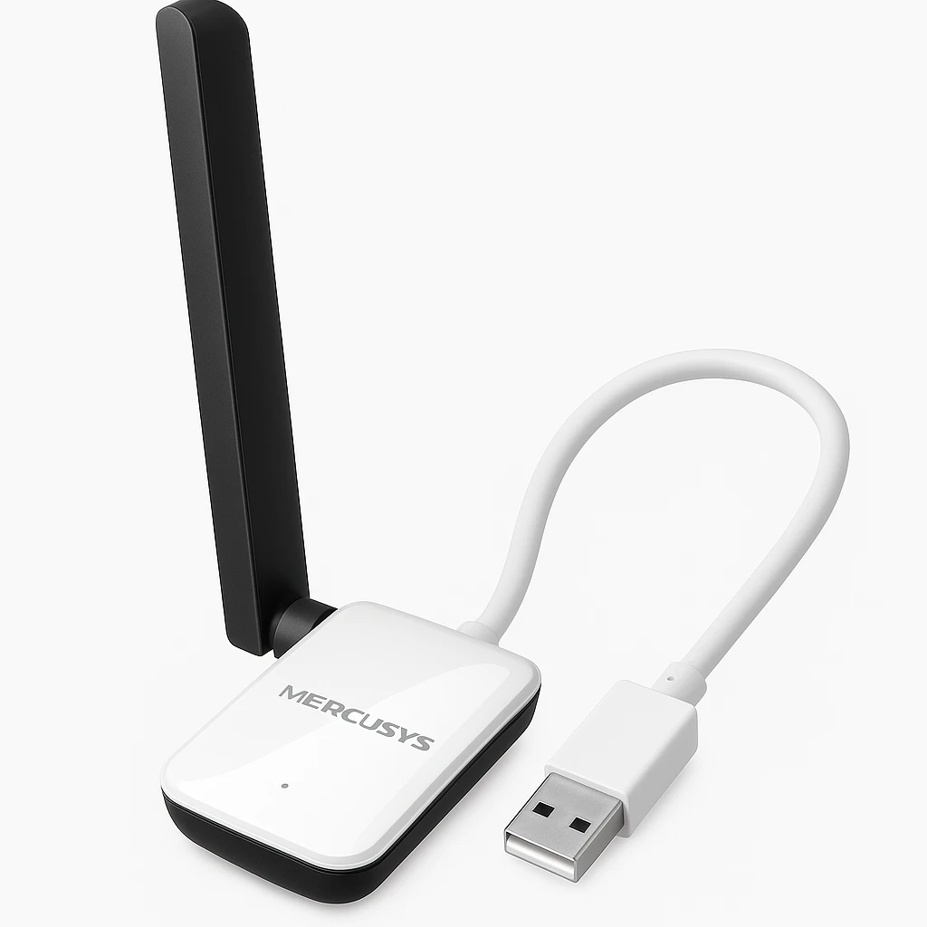 Mercusys MW300UH - Adaptador de red - USB 2.0 - 802.11b/g/n
