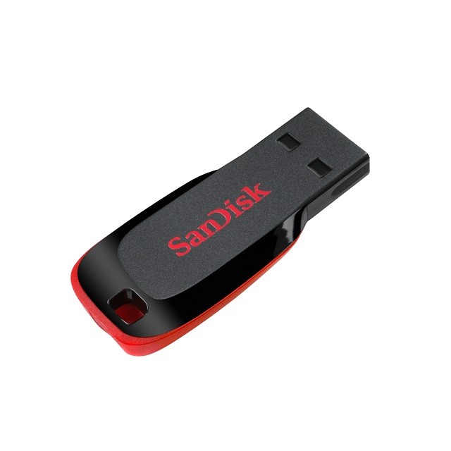 SanDisk - USB flash drive - 32 GB - USB 2.0 - Red