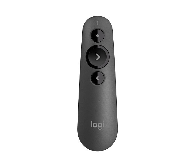Logitech R500 - Control remoto para presentaciones - 3 botones - grafito