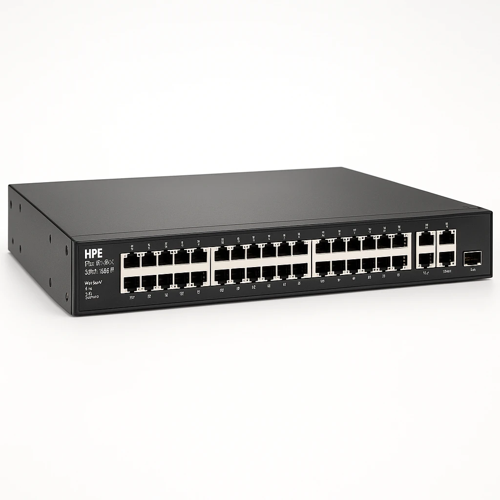 HPE 1950-48G-2SFP+-2XGT - Conmutador - L3 - Gestionado - 48 x 10/100/1000 + 2 x Gigabit SFP / 10 Gigabit SFP+ + 2 x 10Gb Ethernet - montaje en rack