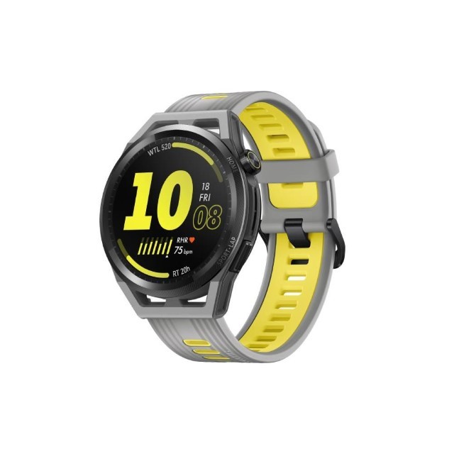 Huawei Watch GT Runner - 46 mm - gris - reloj deportivo con correa - tamaño de la muñeca: 140-210 mm - pantalla luminosa 1.43" - 4 GB - Bluetooth, NFC - 38.5 g