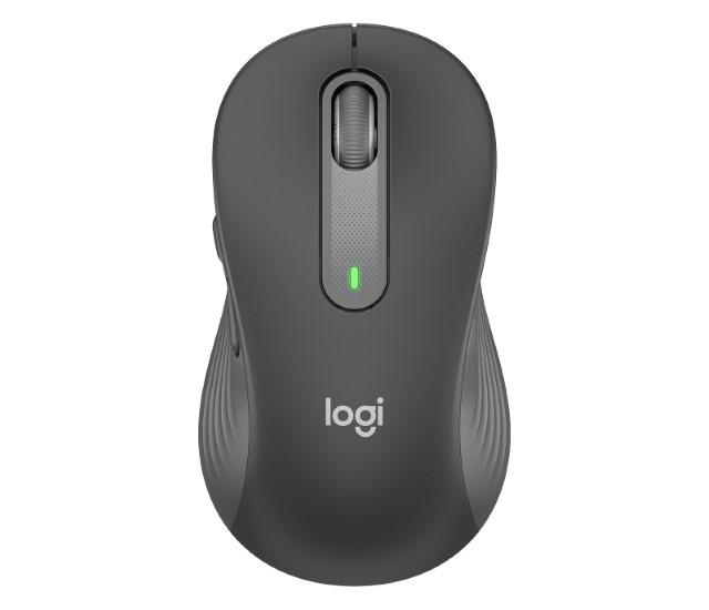 Logitech Signature M650 - Ratón - diestro - inalámbrico - Bluetooth - receptor de USB Logitech Logi Bolt - grafito