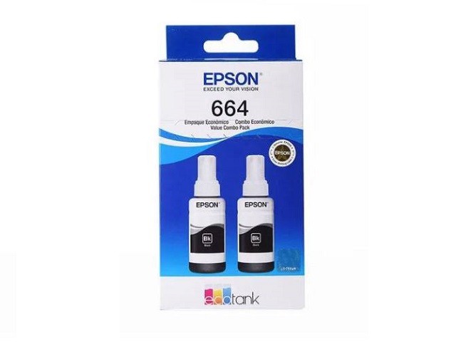 Epson - T664120-2 - Ink tank - Black - L120 L1300 L121
