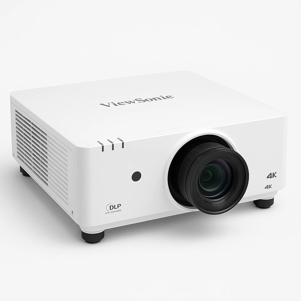 ViewSonic LS920WU - Proyector DLP - láser / fósforo - 6000 ANSI lumens - WUXGA (1920 x 1200) - 16:10 - 4K - objetivo zoom