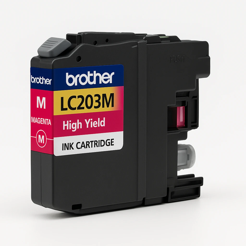 Brother LC203M - Alto rendimiento - magenta - original - cartucho de tinta - para Brother MFC-J460, J4620, J485, J5620, J5720, J880, J885; Business Smart MFC-J4320, J4420