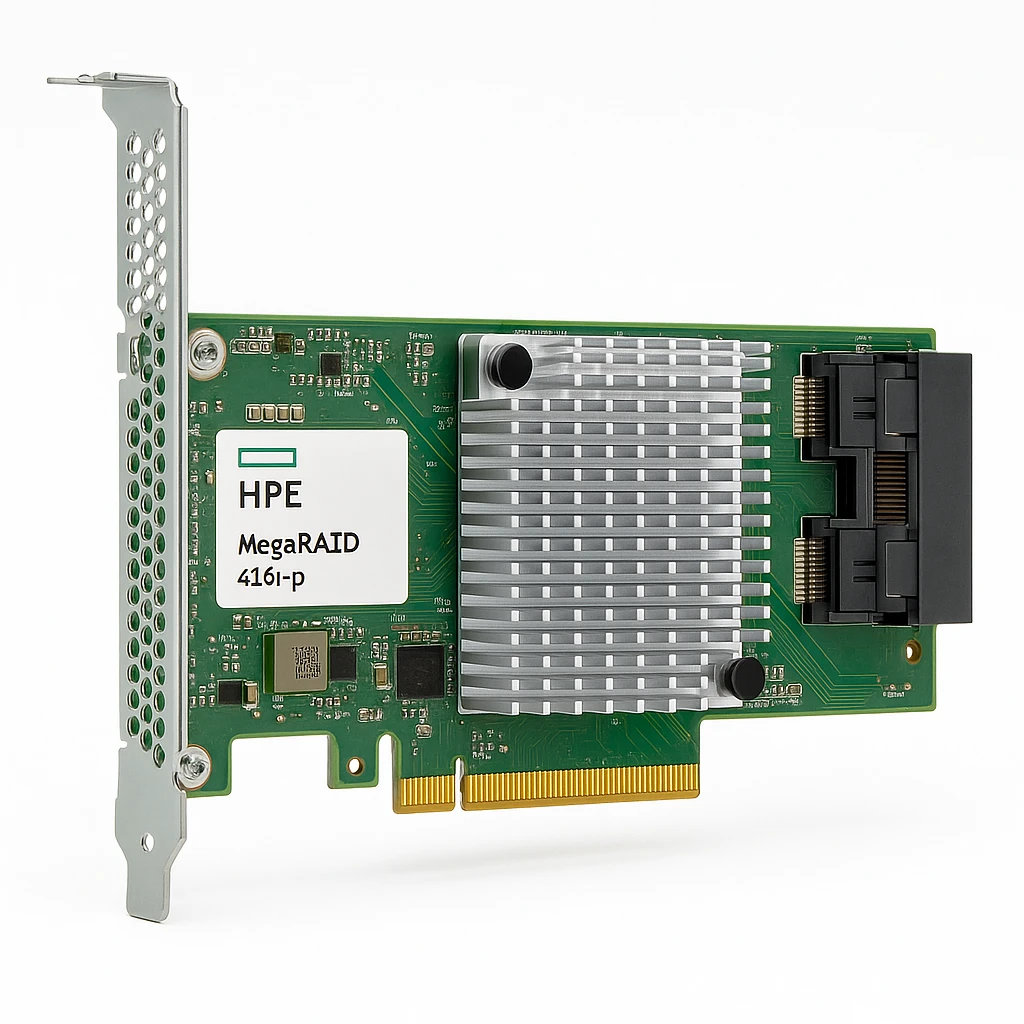 HPE MegaRAID 416i-p - Controlador de almacenamiento (RAID) - 16 Canal - SATA 6Gb/s / SAS 12Gb/s / PCIe 4.0 (NVMe) - RAID 0, 1, 5, 6, 10, 50, 60 - PCIe 4.0 x8 - para ProLiant DL325 Gen10, DL34