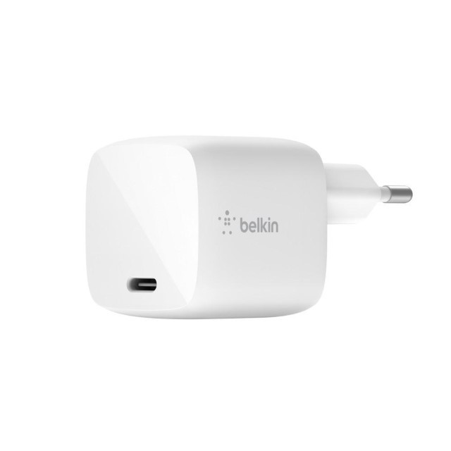 Belkin - Adaptador de corriente - 30 vatios - Fast Charge, PD (24 pin USB-C) - blanco