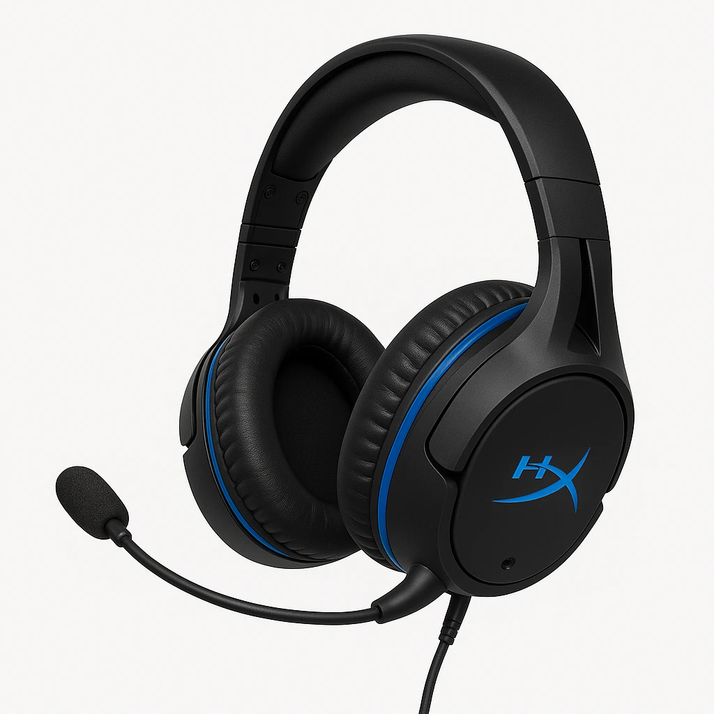 HyperX Cloud Flight Gaming - Auricular - tamaño completo - 2,4 GHz - inalámbrico - conector de 3,5 mm - negro, azul - para Victus by HP Laptop 15, 16; Laptop 14, 15, 17; Pavilion x360 Laptop;