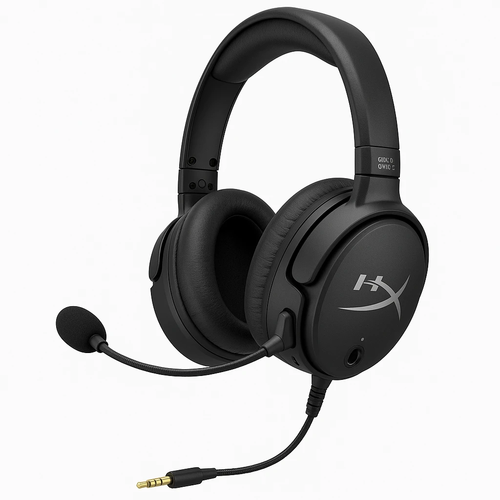HyperX Cloud Orbit S - Auricular - tamaño completo - cableado - conector de 3,5 mm, USB-C - negro metálico pistola - para Laptop 14, 15, 17; OMEN 15, 16; Pavilion Plus Laptop 14; Pavilion x36