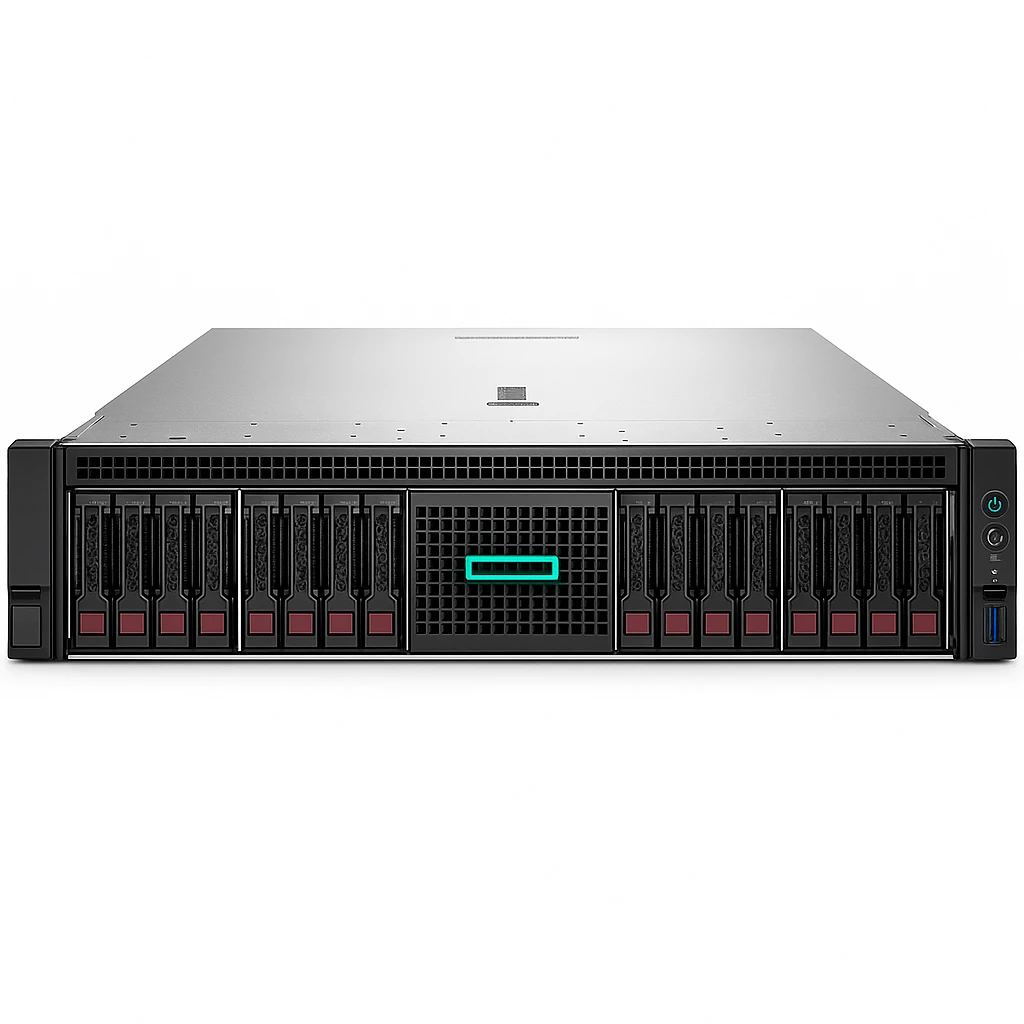 HPE ProLiant DL380 Gen10 Network Choice - Servidor - se puede montar en bastidor 2U - 2 vías - 1 x Xeon Silver 4210R / hasta 3.2 GHz - RAM 32 GB - SAS - hot-swap 2.5" bahía(s) - sin disco dur