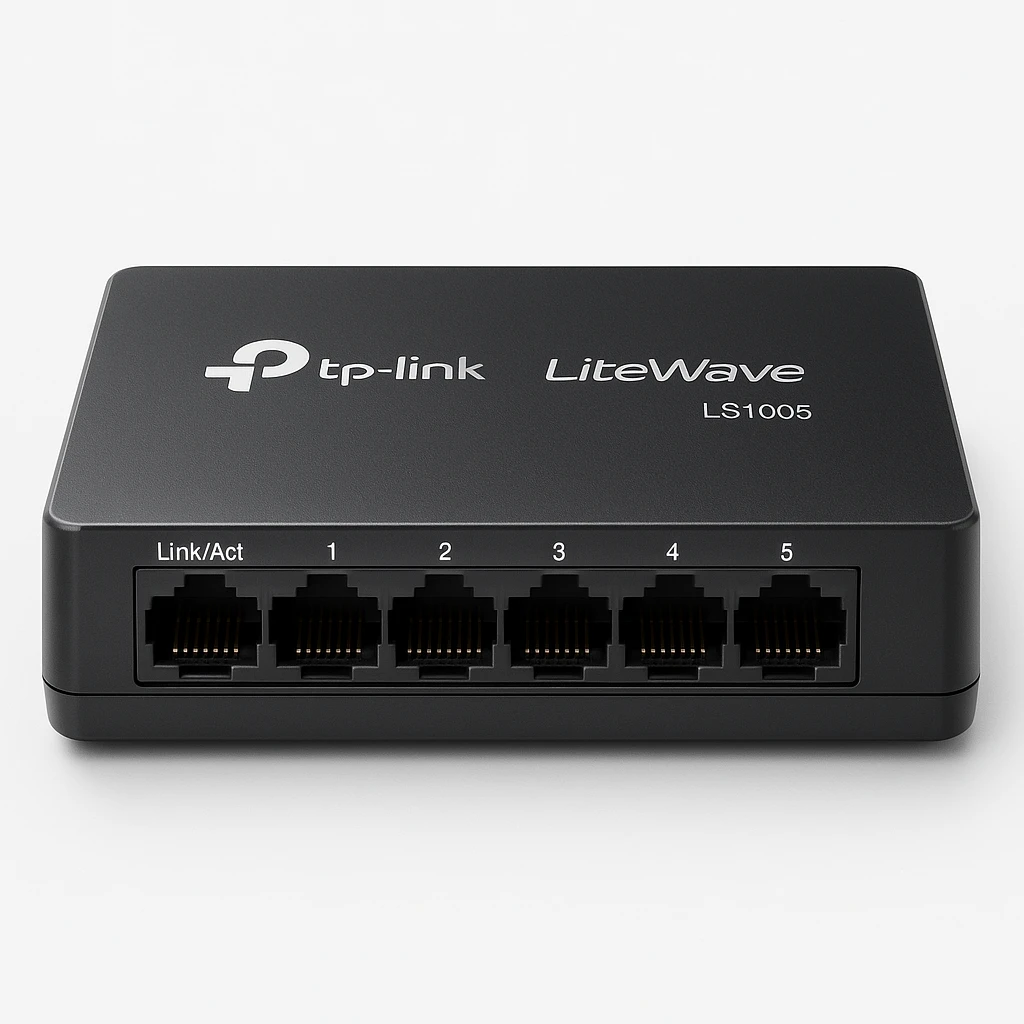 TP-Link LiteWave LS1005 - Conmutador - sin gestionar - 5 x 10/100 - sobremesa