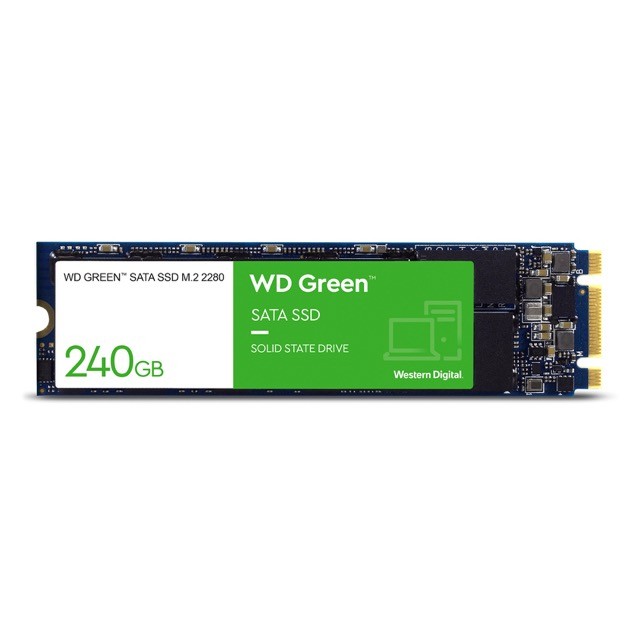 WD Green WDS240G3G0B - SSD - 240 GB - interno - M.2 2280 - SATA 6Gb/s