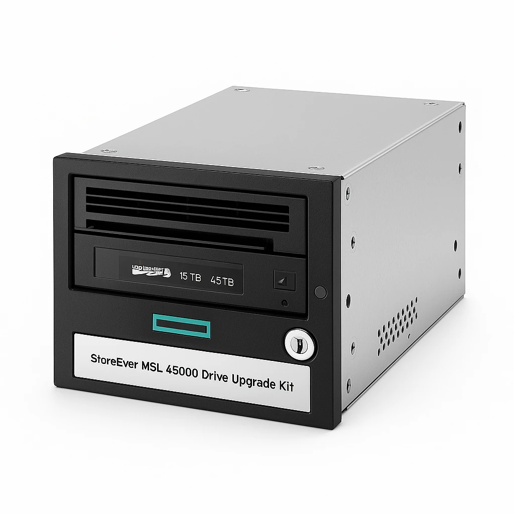 HPE StoreEver MSL 45000 Drive Upgrade Kit - Módulo de la unidad de biblioteca de cintas - LTO Ultrium (18 TB / 45 TB) - Ultrium 9 - SAS-3 - interna - 5.25" - cifrado - para HPE T950/TFinity F