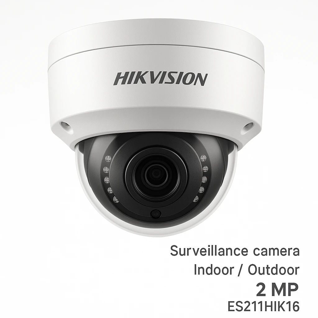 Hikvision - Surveillance camera - Indoor / Outdoor - imaging with 2 MP