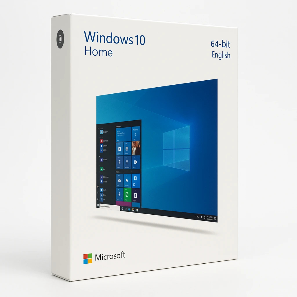 Windows 10 Home - Licencia - 1 licencia - OEM - DVD - 64-bit - Inglés