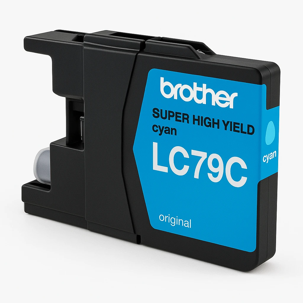Brother LC79C - Súper Alto Rendimiento - cián - original - cartucho de tinta - para Brother MFC-J5910, MFC-J6510, MFC-J6710, MFC-J6910; Justio MFC-J5910