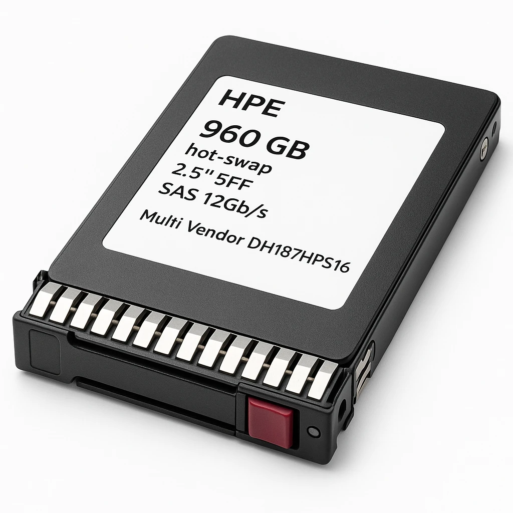 HPE - SSD - 960 GB - hot-swap - 2.5" SFF - SAS 12Gb/s - Multi Vendor