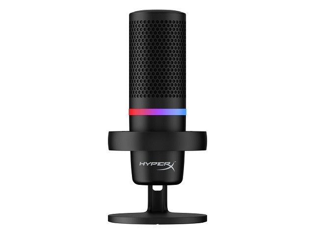 HyperX DuoCast - Micrófono - USB - negro