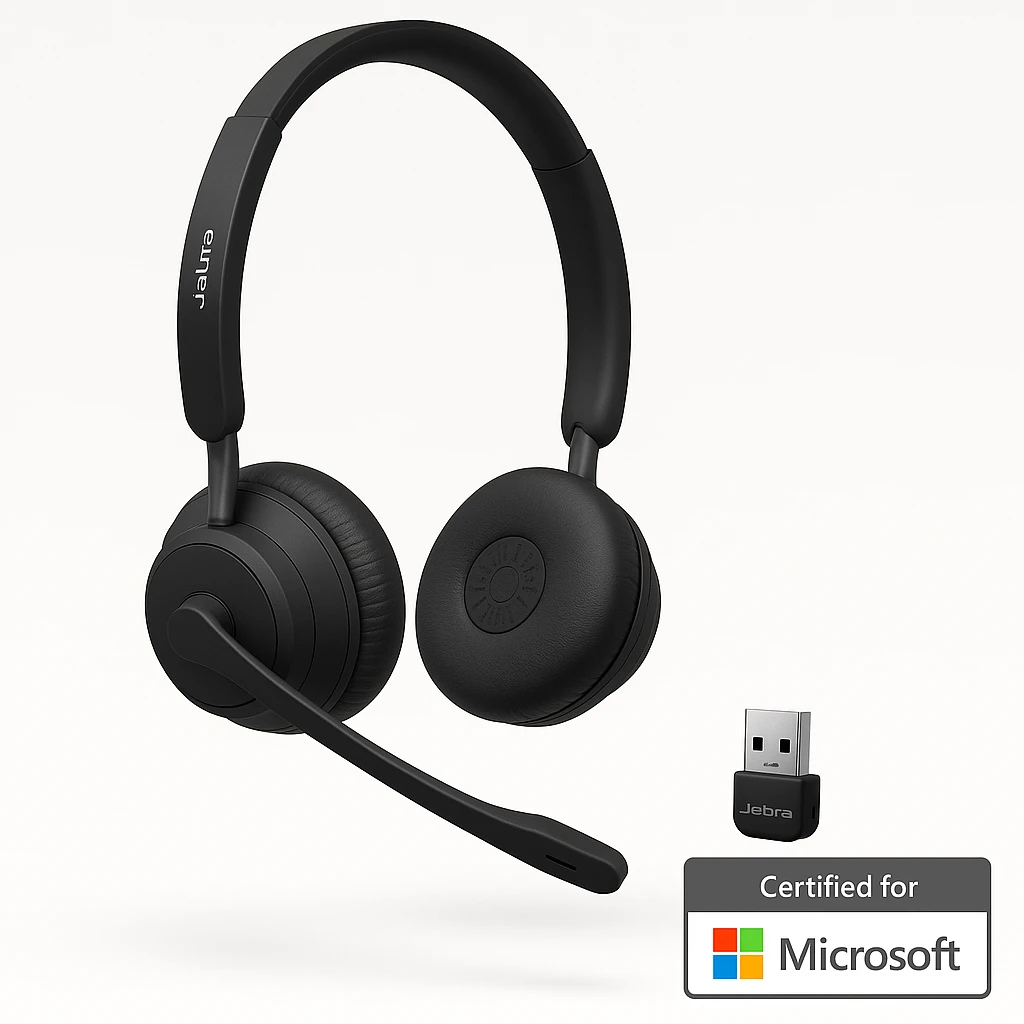Jabra Engage 55 Stereo - Auricular - en oreja - DECT - inalámbrico - Certificado para Equipos de Microsoft