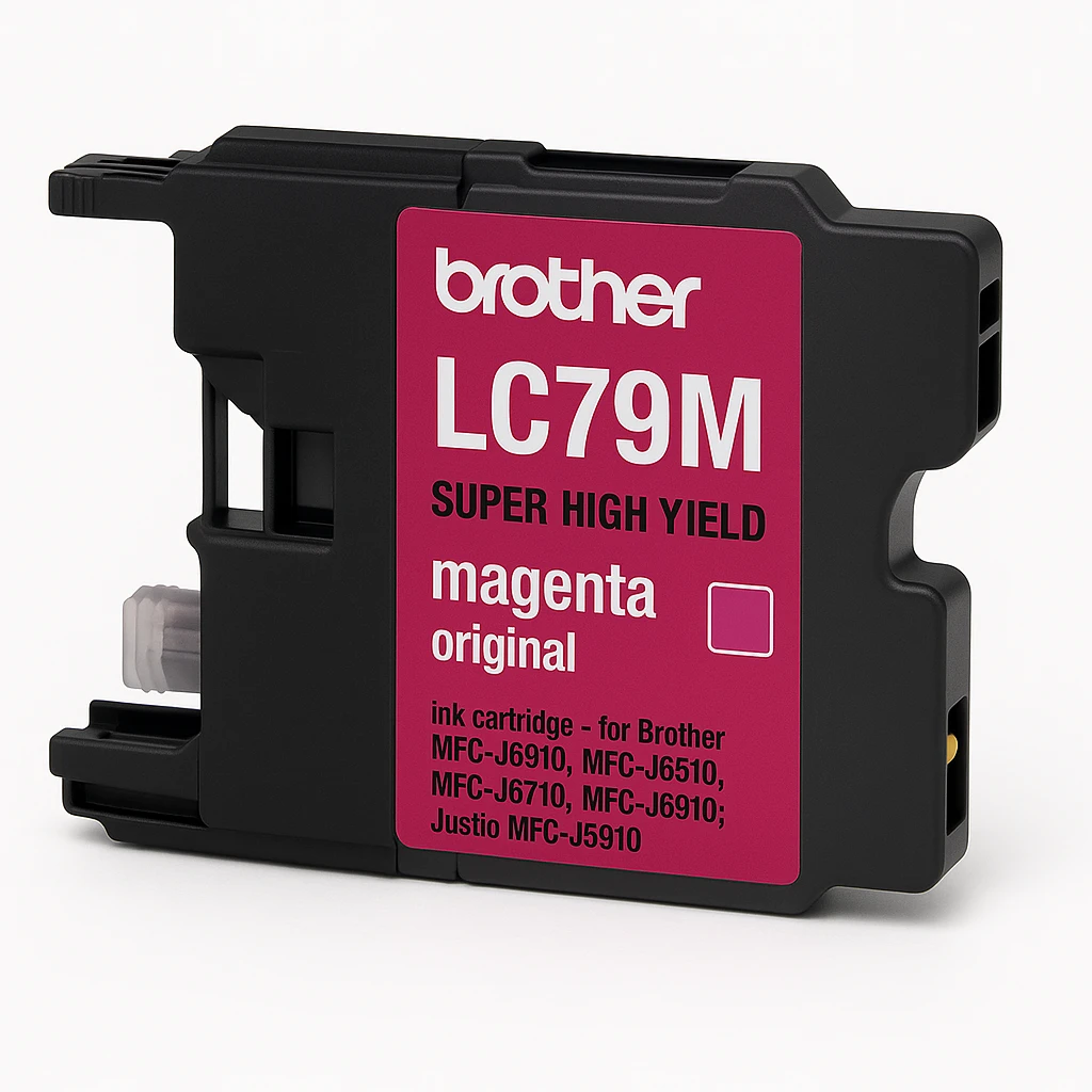 Brother LC79M - Súper Alto Rendimiento - magenta - original - cartucho de tinta - para Brother MFC-J5910, MFC-J6510, MFC-J6710, MFC-J6910; Justio MFC-J5910