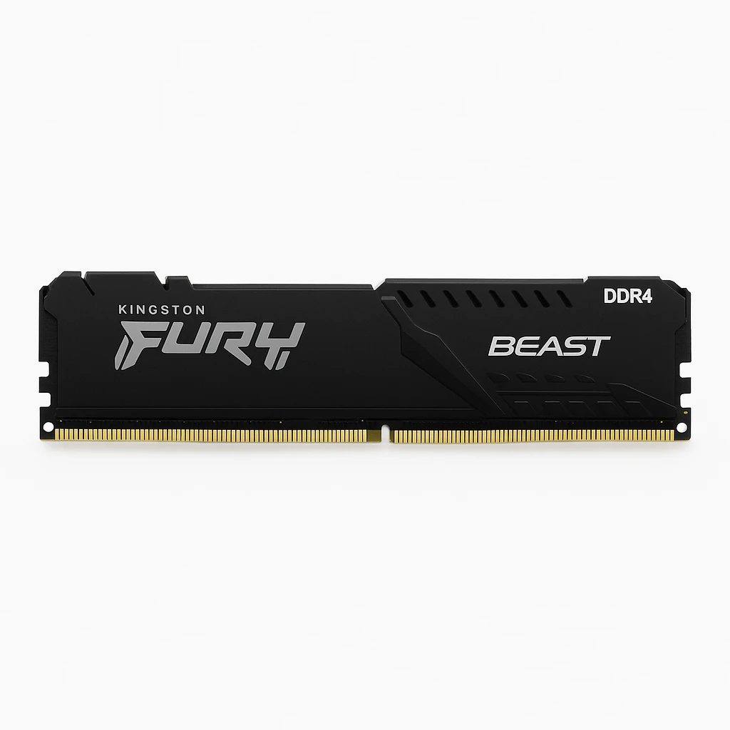 Kingston FURY Beast - DDR4 - módulo - 16 GB - DIMM de 288 contactos - 3600 MHz / PC4-28800 - CL18 - 1.35 V - sin búfer - no ECC - negro