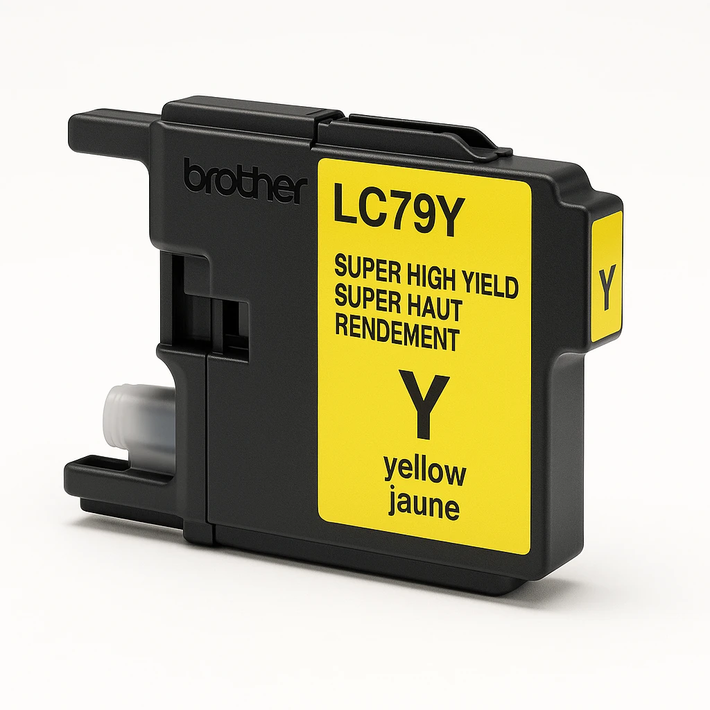 Brother LC79Y - Súper Alto Rendimiento - amarillo - original - cartucho de tinta - para Brother MFC-J5910, MFC-J6510, MFC-J6710, MFC-J6910; Justio MFC-J5910