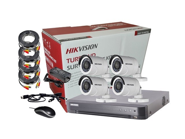 Hikvision - DVR + camera(s) - 4 DS-2CE16C0T-IRP
