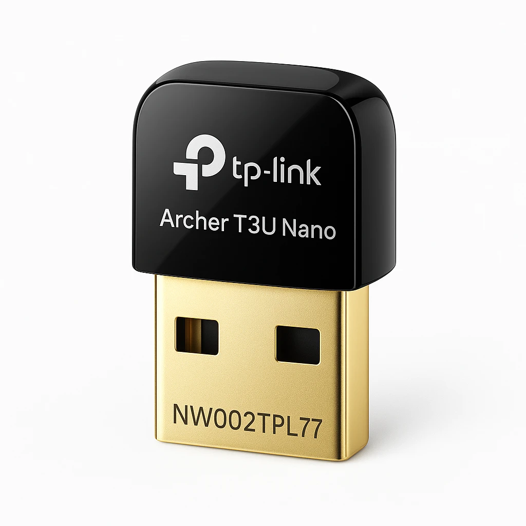 TP-Link Archer T3U Nano - Adaptador de red - USB 2.0 - Wi-Fi 5