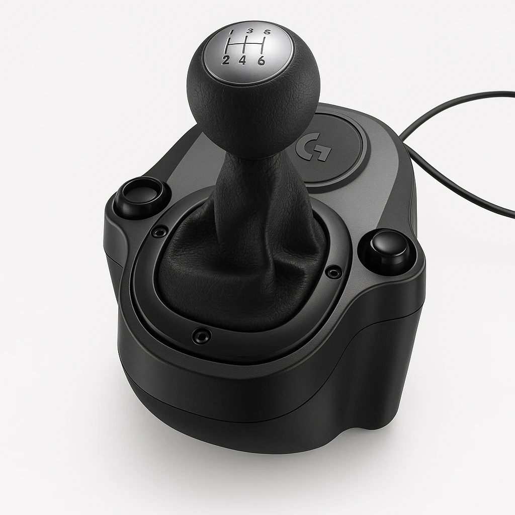 Logitech Driving Force Shifter - Palanca de cambios - cableado - para PC, Microsoft Xbox One, Sony PlayStation 4